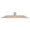 Ekena Millwork Portland Smooth Timber Gable Bracket, Douglas Fir, 60"W x 12"H x 5 1/2"D x 5 1/2"F, 5/12 Pitch GBW060X12X0606POR00SDF - alternate 1